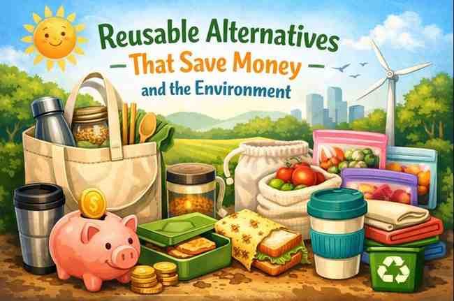 Reusable Alternatives That Save Money and the Environment
