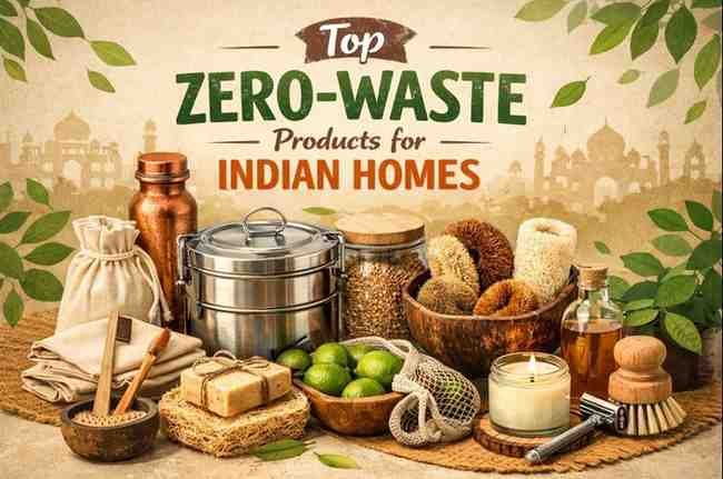 Top Zero-Waste Products for Indian Homes